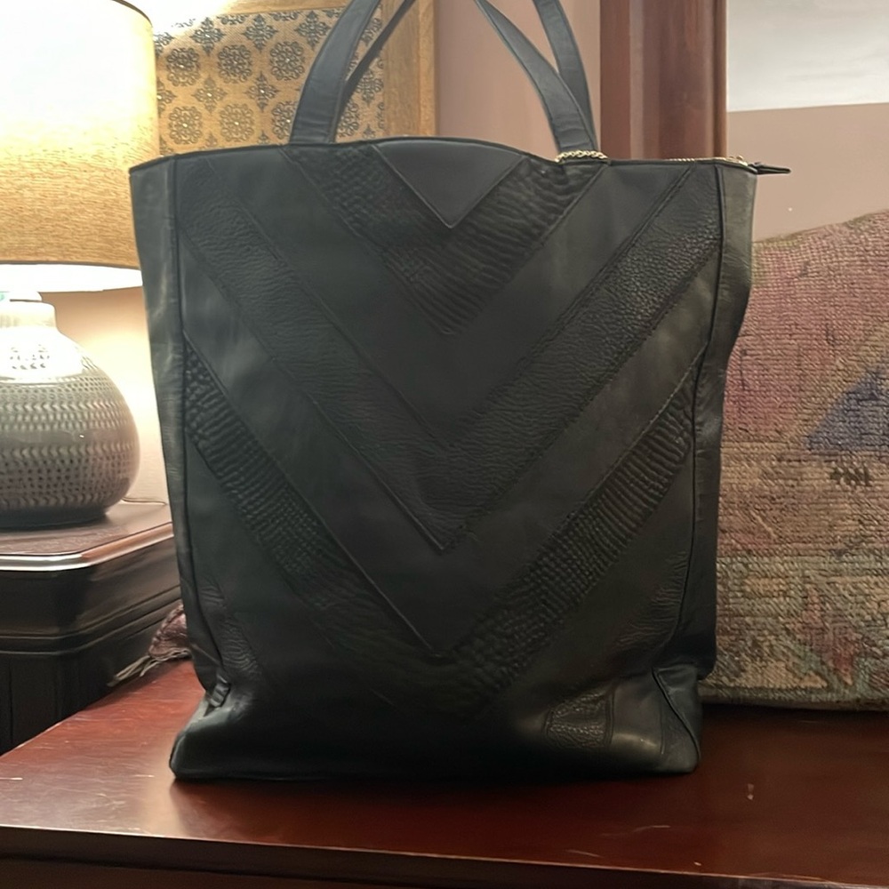 Leather Tote Bag